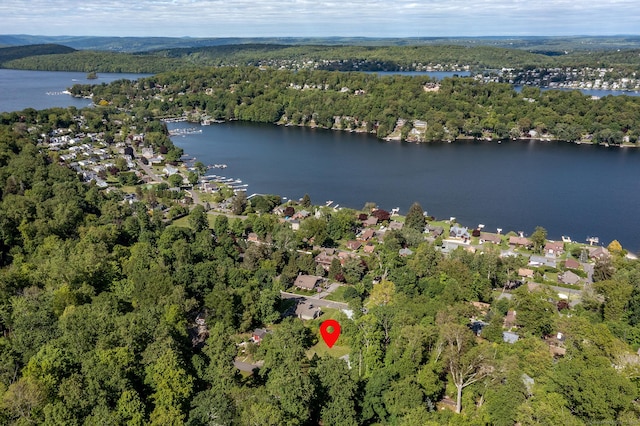 11 Summer Hill Rd, New Fairfield, CT 06812 - aerial view of property's location with a forest, a nearby body of water, and nearby suburban area
