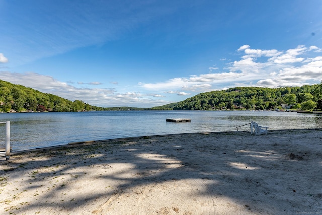 11 Summer Hill Rd, New Fairfield, CT 06812 - water view featuring a heavily wooded area