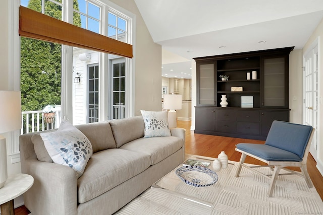 13 Bryan Rd, Norwalk, CT 06853 - living room featuring wood finished floors and baseboards