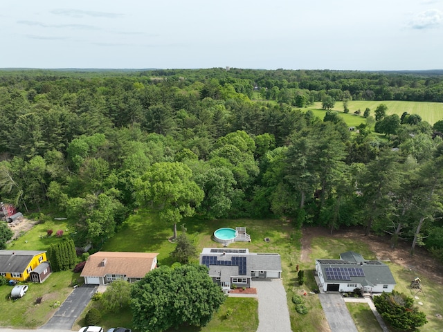 33 Jolley Rd, Plainfield, CT 06239 - bird's eye view of a heavily wooded area