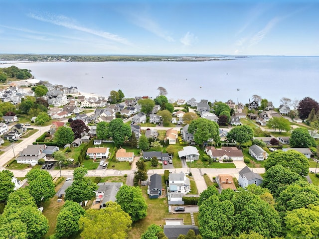 27 Prospect Ave, East Lyme, CT 06357 - aerial perspective of suburban area featuring a nearby body of water