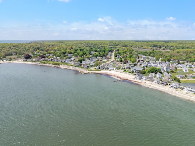 27 Prospect Ave, East Lyme, CT 06357 - aerial view of residential area featuring a large body of water