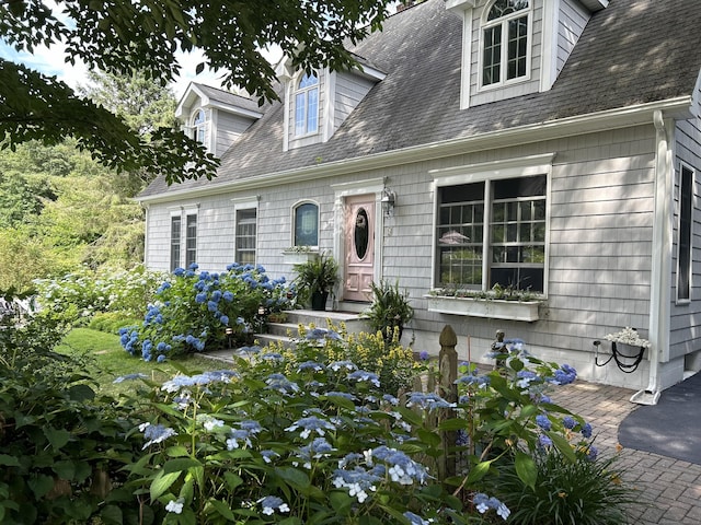 6 Rogers Dr, Stonington, CT 06355 - view of front facade featuring a shingled roof