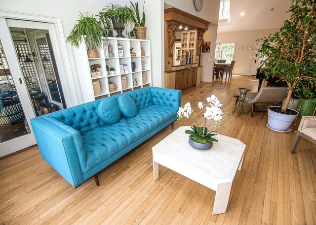 6 Rogers Dr, Stonington, CT 06355 - living room with light wood-style floors