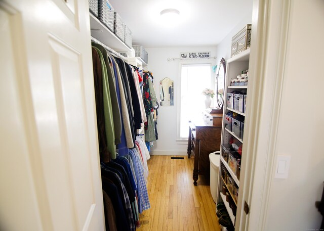 6 Rogers Dr, Stonington, CT 06355 - walk in closet featuring light wood-type flooring