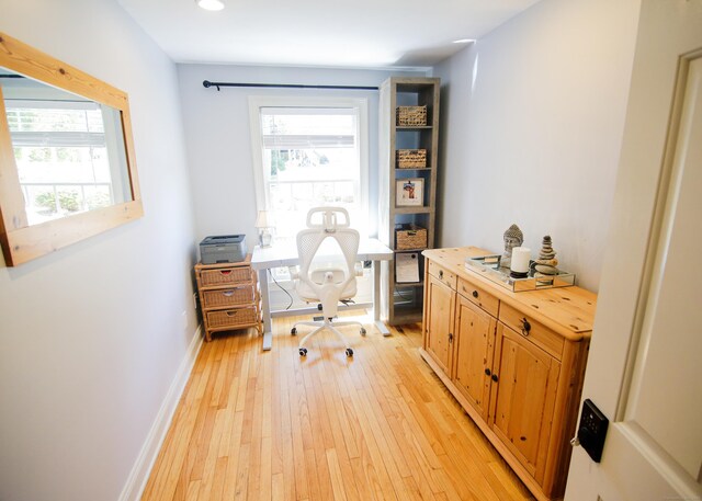 6 Rogers Dr, Stonington, CT 06355 - office space featuring healthy amount of natural light, light wood-style floors, baseboards, and recessed lighting