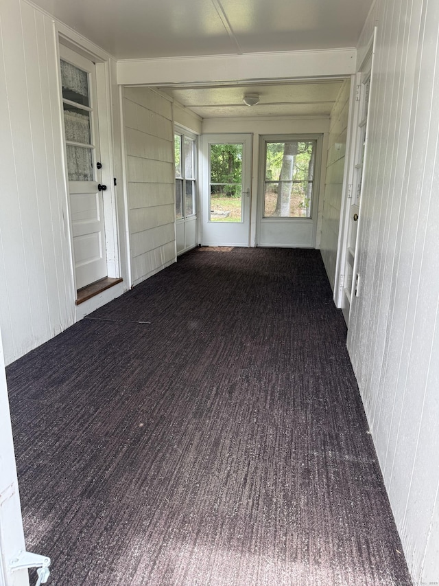 278 Dudley Town Rd, Windsor, CT 06095 - unfurnished sunroom featuring french doors