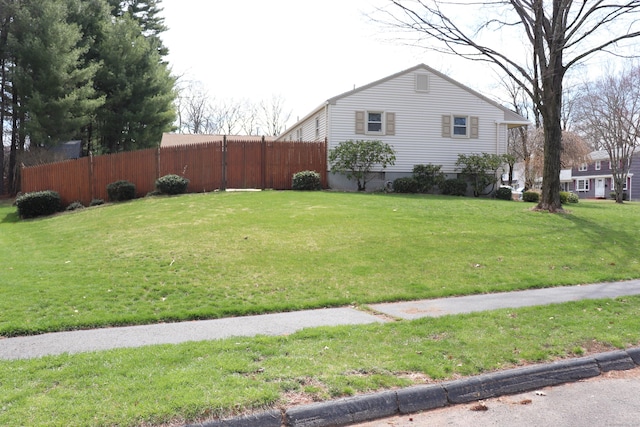 1 Sunrise Cir, Enfield, CT 06082 - view of yard with fence