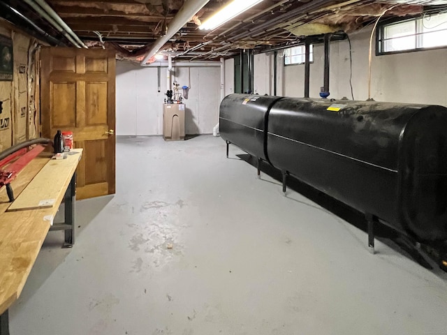 15 Briarwood Dr, Guilford, CT 06437 - below grade area featuring heating fuel and water heater