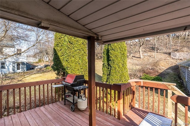 26 Columbia St, Ansonia, CT 06401 - wooden deck featuring grilling area