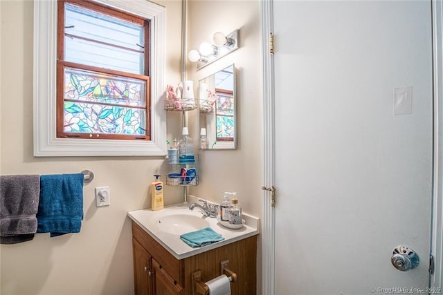 26 Columbia St, Ansonia, CT 06401 - bathroom featuring vanity