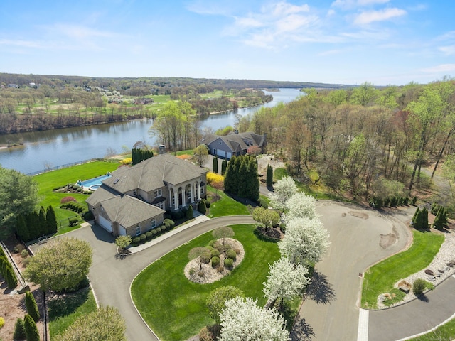 22 Nature Ln, Shelton, CT 06484 - aerial view of a nearby body of water