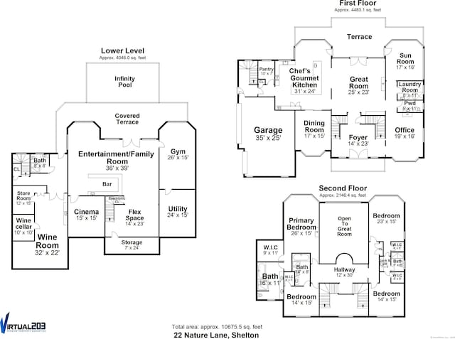 22 Nature Ln, Shelton, CT 06484 - room layout