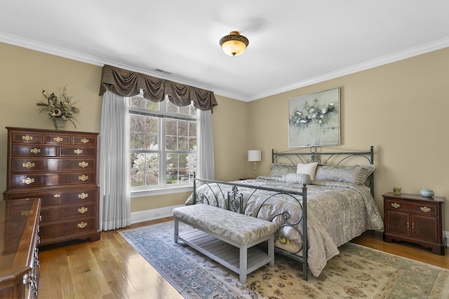 22 Nature Ln, Shelton, CT 06484 - bedroom featuring crown molding, wood finished floors, and baseboards