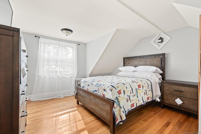 12 Homecrest St, Newington, CT 06111 - bedroom featuring light wood-style flooring and lofted ceiling
