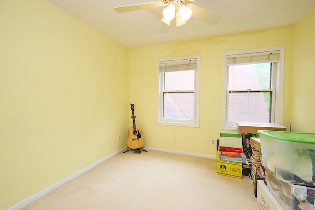 581 Oxford Rd, Oxford, CT 06478 - recreation room with light colored carpet, plenty of natural light, and baseboards