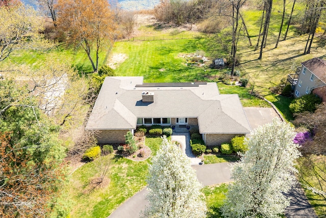 aerial view