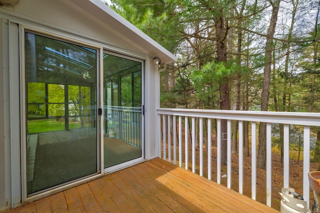 view of deck