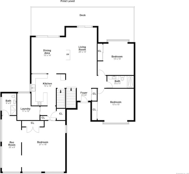 210 Founders Way, Stratford, CT 06614 - floor plan