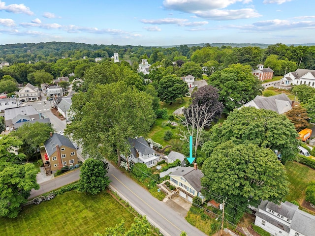 16 N Main St, Essex, CT 06426 - aerial perspective of suburban area