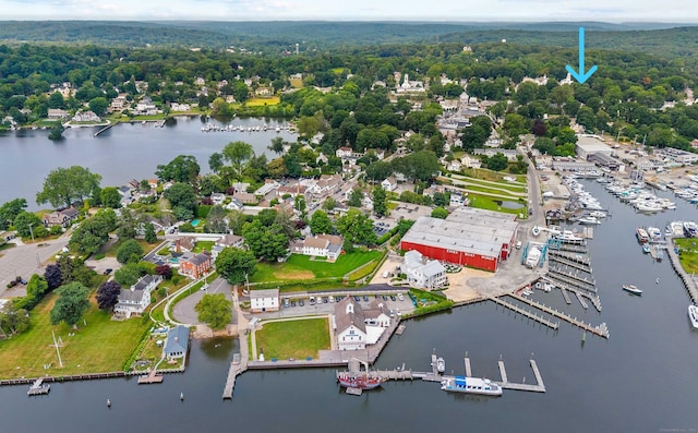 16 N Main St, Essex, CT 06426 - aerial view of a large body of water