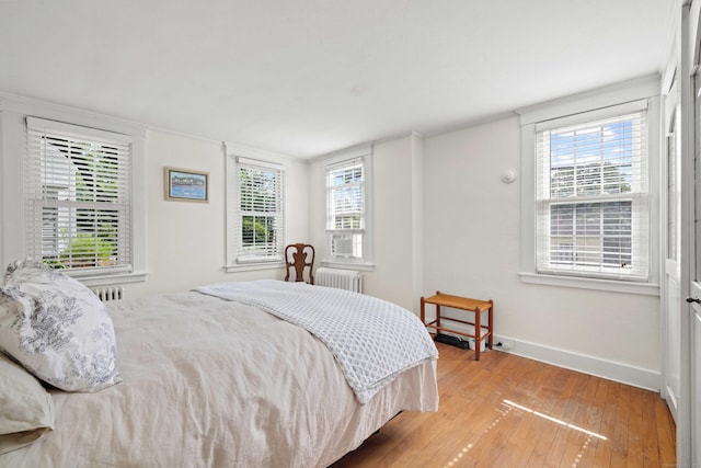 16 N Main St, Essex, CT 06426 - bedroom with radiator and hardwood / wood-style floors