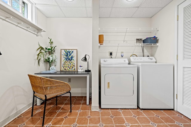 16 N Main St, Essex, CT 06426 - laundry room featuring separate washer and dryer