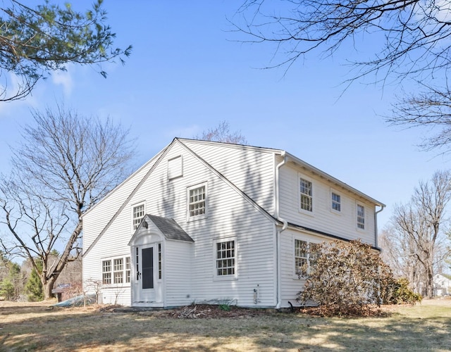 view of property exterior