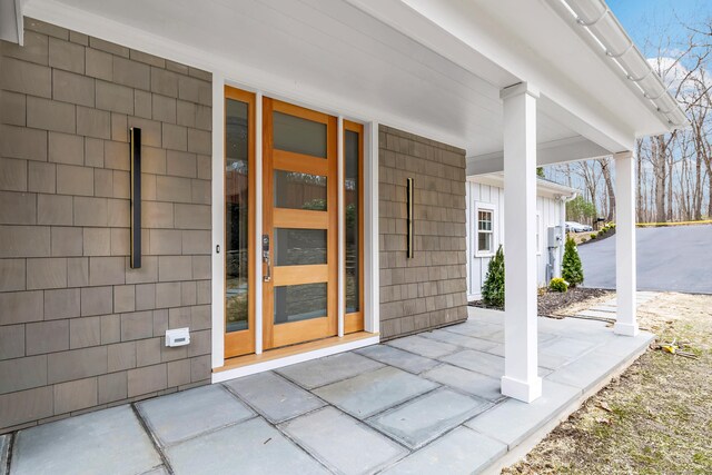 8 Fox Run, Monroe, CT 06468 - property entrance with a porch
