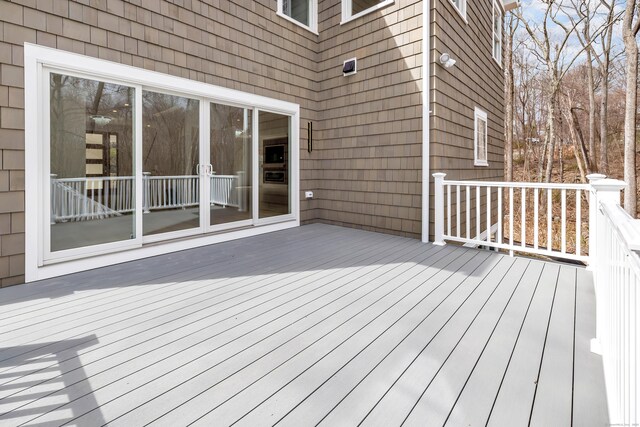 8 Fox Run, Monroe, CT 06468 - view of wooden deck