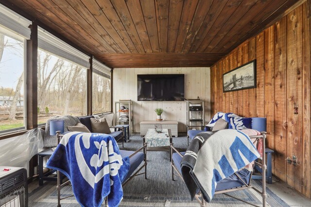 42 Stonecrop Rd, Norwalk, CT 06851 - sunroom / solarium featuring outdoor lounge area