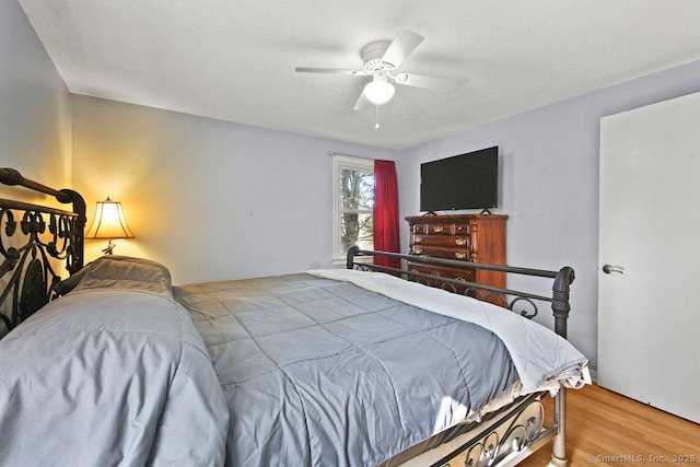 20 Sims Rd, Bristol, CT 06010 - bedroom featuring ceiling fan and wood finished floors
