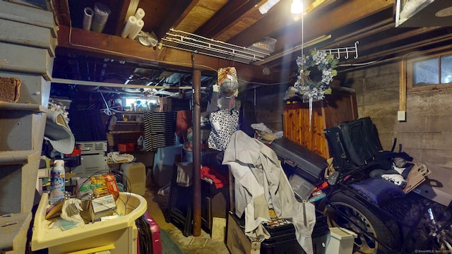 view of storage