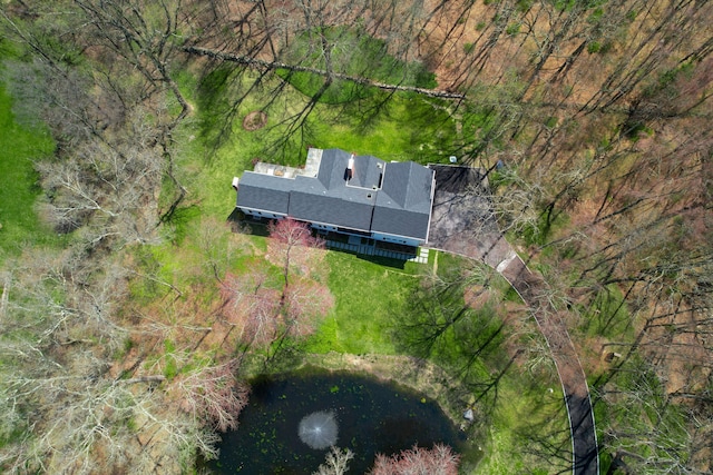 drone / aerial view