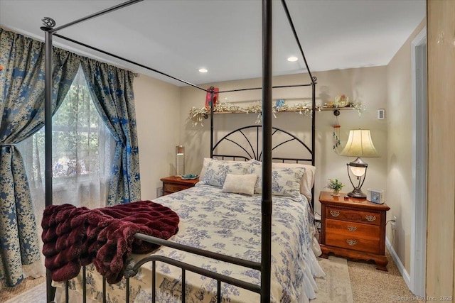 538 Winthrop Rd Unit 5, Deep River, CT 06417 - bedroom with carpet, baseboards, and recessed lighting