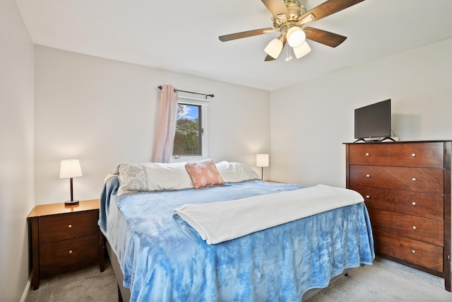 2 Goodhill Rd, New Milford, CT 06776 - bedroom with light carpet and ceiling fan