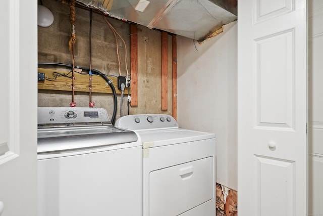 2 Goodhill Rd, New Milford, CT 06776 - washroom with washing machine and clothes dryer and laundry area