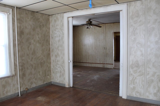 15 Wall St, Middletown, CT 06457 - unfurnished room with ceiling fan, baseboards, and wood finished floors