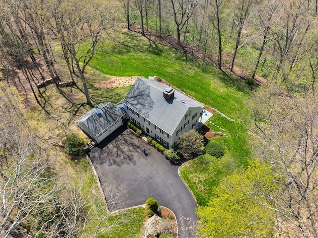 6 Wahackme Ln, New Canaan, CT 06840 - bird's eye view