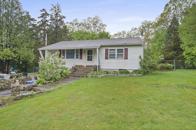 5 Stone Ct, Ledyard, CT 06335 - view of ranch-style home