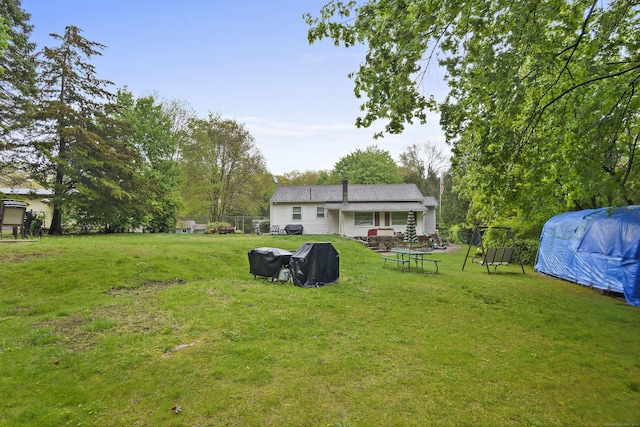 5 Stone Ct, Ledyard, CT 06335 - view of yard