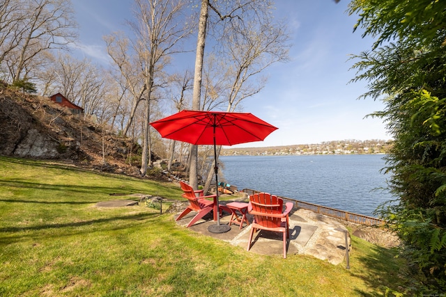 3 Willow Ln, New Fairfield, CT 06812 - view of yard with a water view