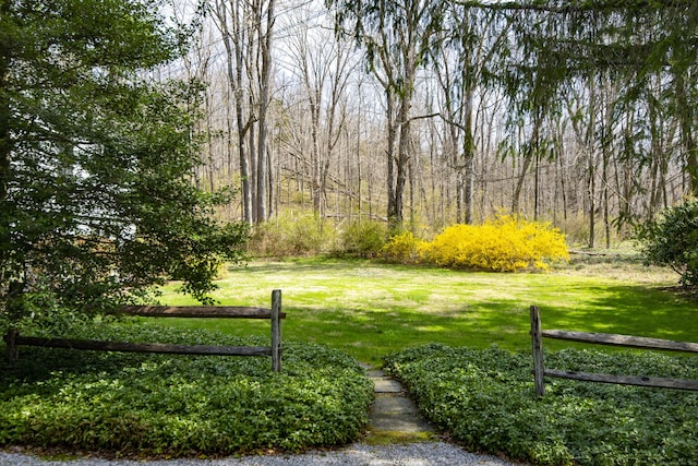 538 County Rd, Guilford, CT 06437 - view of yard with fence