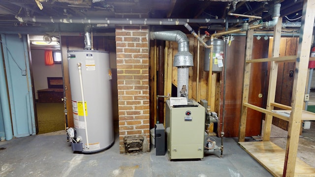 8 Kent St, Plainville, CT 06062 - utilities featuring gas water heater and a heating unit