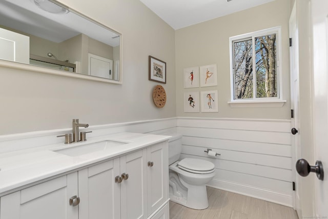 2 Donald Dr, Westport, CT 06880 - bathroom featuring vanity and toilet