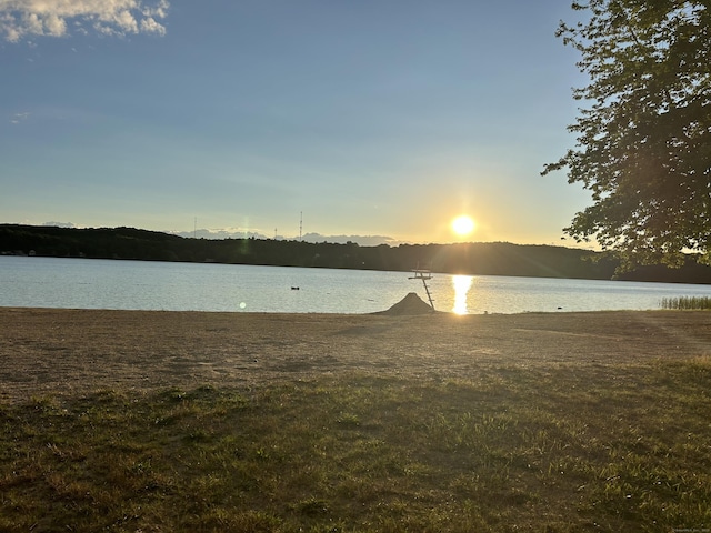 property view of water