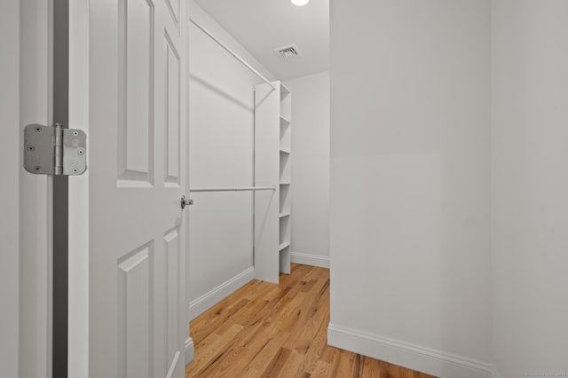 54 Edgerton Rd, Granby, CT 06090 - spacious closet featuring light wood-type flooring