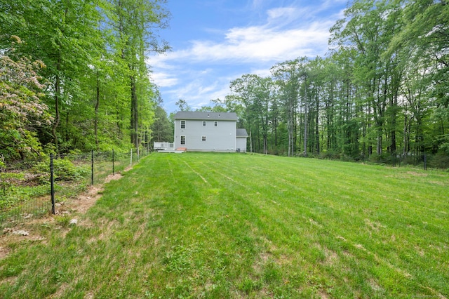 54 Edgerton Rd, Granby, CT 06090 - view of yard featuring a forest view