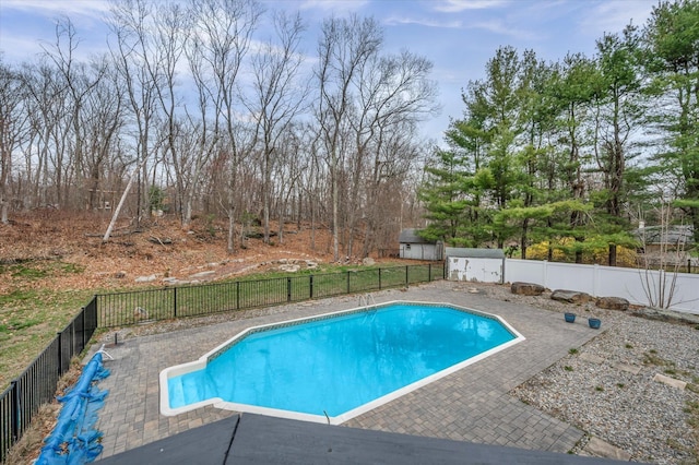 394 Woodhaven Rd, Glastonbury, CT 06033 - view of pool with fence, a patio, and a fenced in pool
