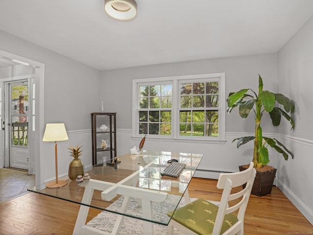 44 Buckingham Ridge Rd, Wilton, CT 06897 - dining area featuring wood finished floors